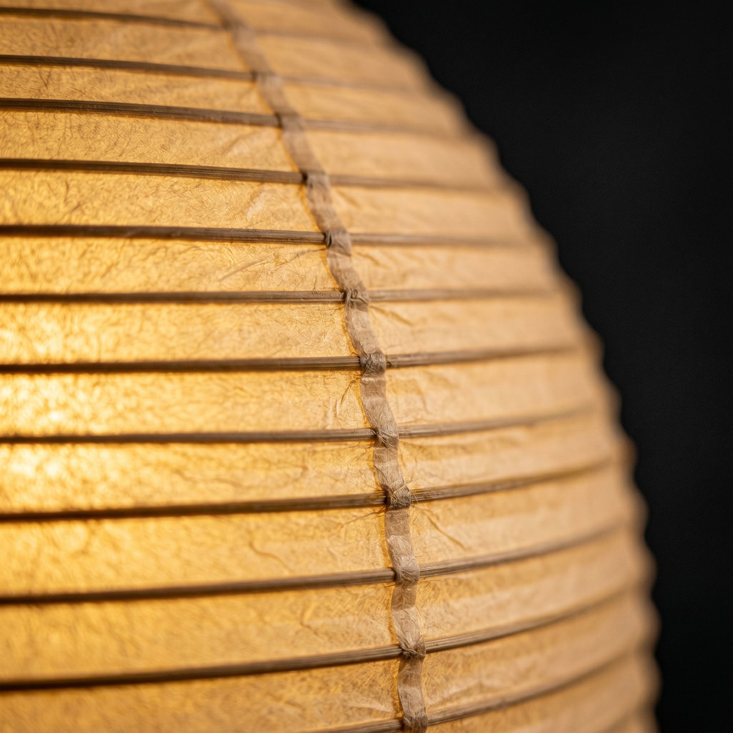 Komorebi Table Lamp — Washi Paper & Bamboo