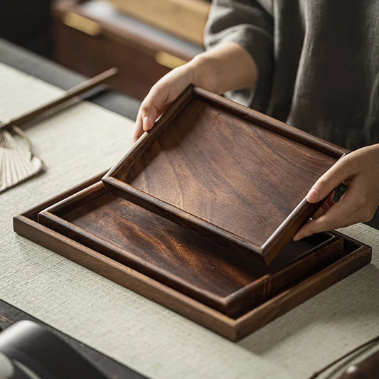 Bon Tray — Natural Bamboo Serving Plate