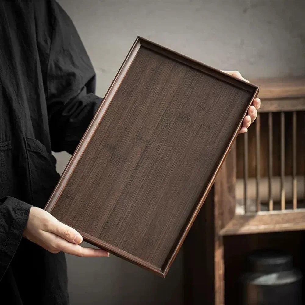 Bon Tray — Natural Bamboo Serving Plate