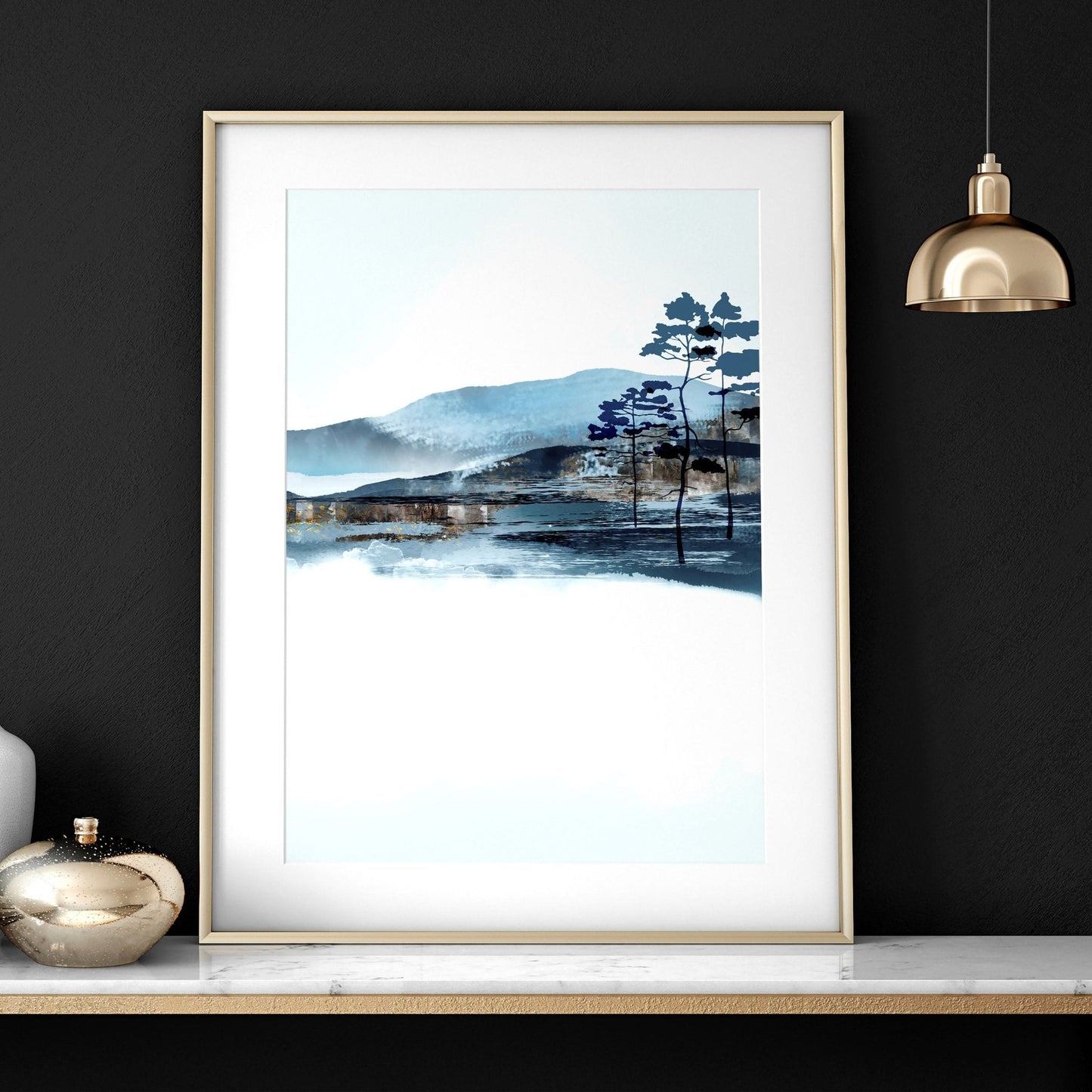Suisei Triptych — Teal Waters Print Set
