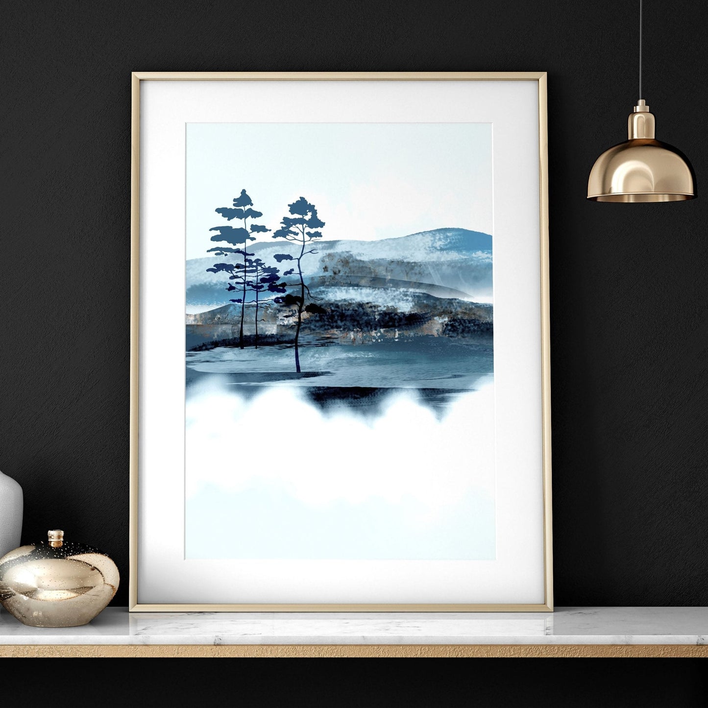 Suisei Triptych — Teal Waters Print Set